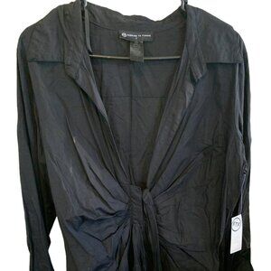 Fashion to Figure Knot front black dress size 1